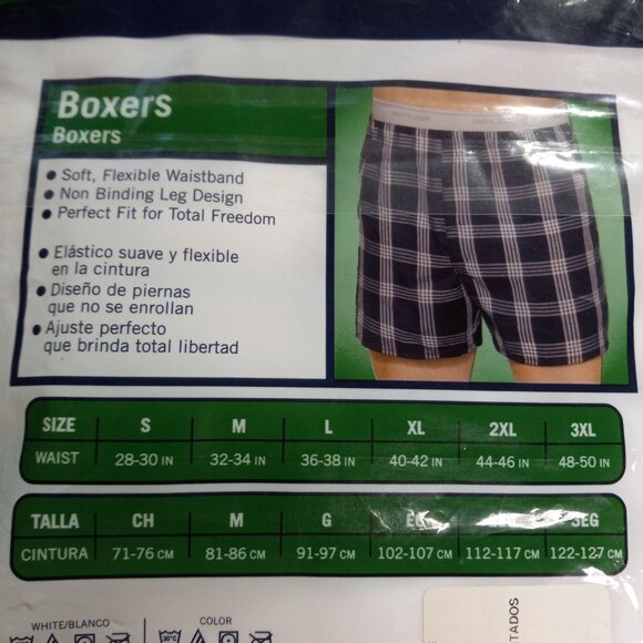 Fruit Of The Loom Size S 28-30 Boxers Mens 5-Pack White Relaxed Fit NEW - Picture 4 of 5